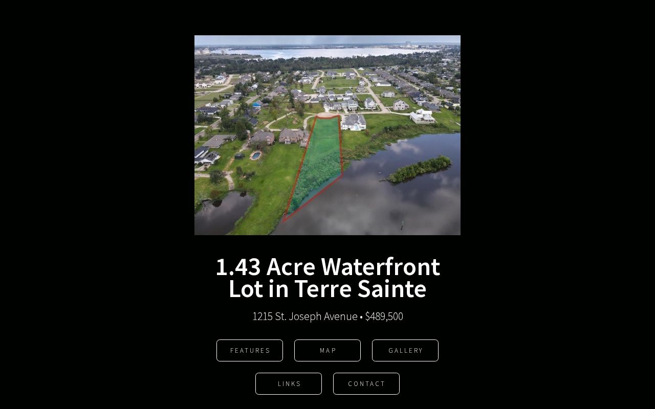 Waterfront Lot 87 - Terre Sainte