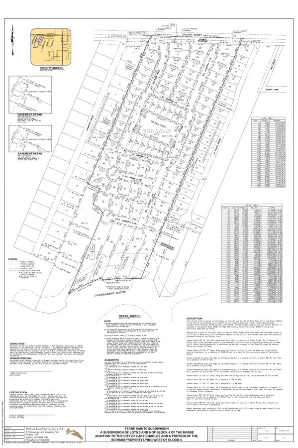 Terre Sainte Neighborhood Plat
